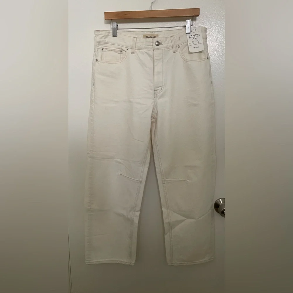The Darted Barrel-Leg Jean size 28 - Picture 5 of 5